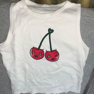 Brandy Melville cherry top